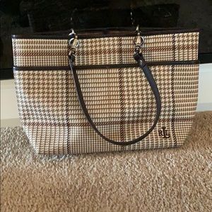 Lauren by Ralph Lauren canvas handbag